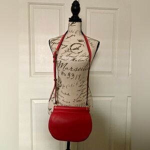 Vera Bradley Side Saddle Leather Crossbody